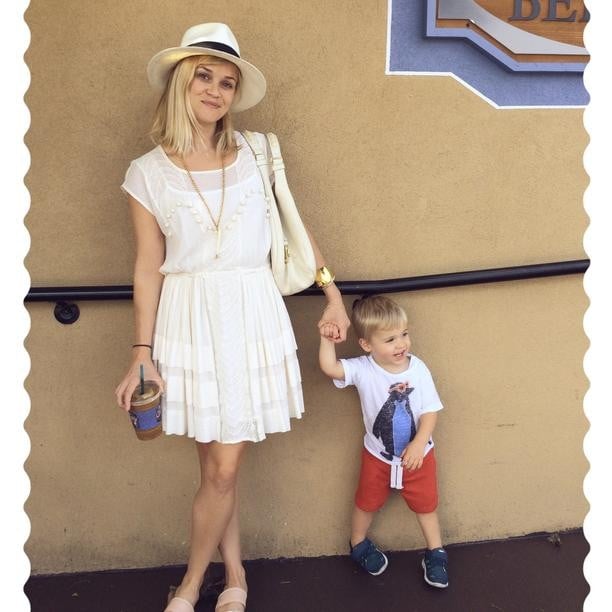 Reese Witherspoon had fun with her son Tennessee in New Orleans.
Source: Instagram user reesewitherspoon