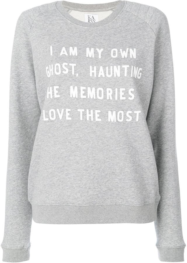 Zoe Karssen Slogan Sweatshirt