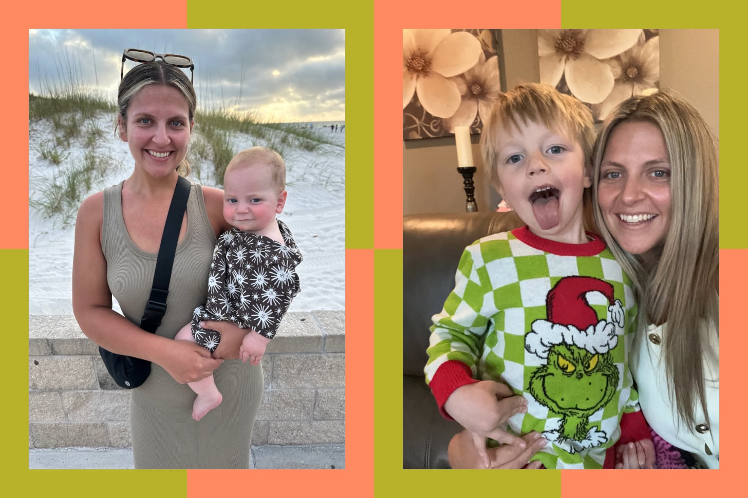 Designed Image of Writer Taylor Andrews With Her Nephews