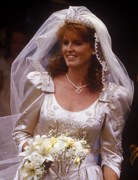 Duchess of 2025 york wedding dress