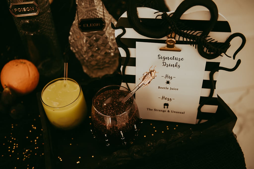 Halloween Wedding Inspired by Tim Burton's Beetlejuice