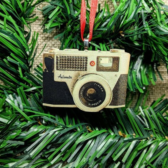 Camera Ornament // Gift for Photographer