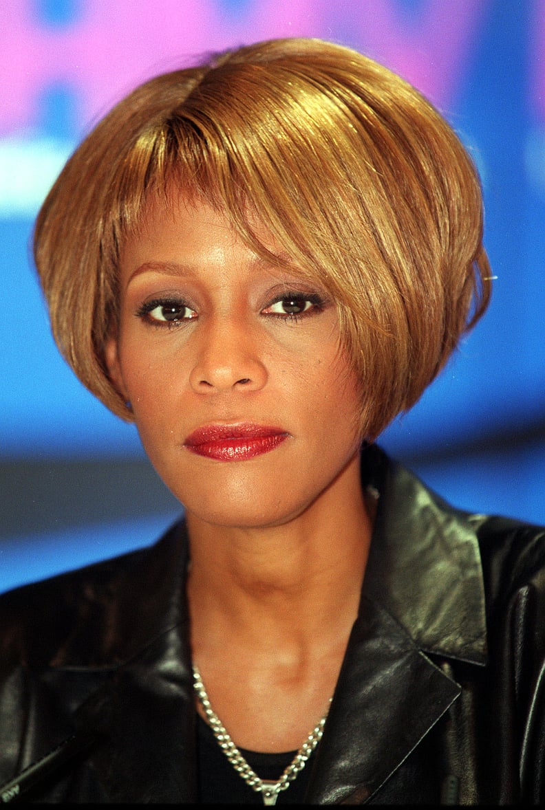 Whitney Houston’s Honey-Blond Bob