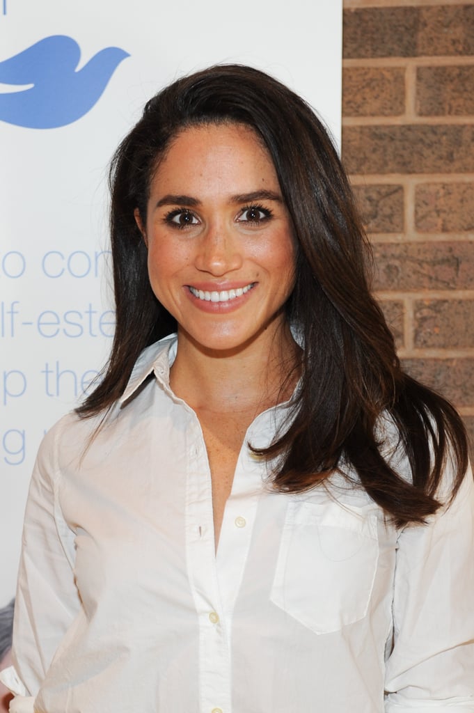 Natural and Straight  Meghan Markle Hair  POPSUGAR 