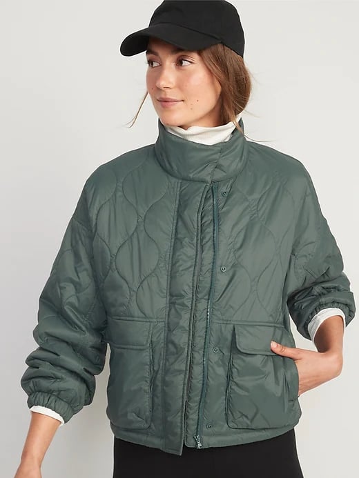 Old Navy Packable Water-Resistant Quilted Jacket
