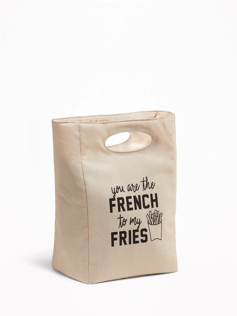 Old Navy Graphic Canvas Lunch Tote