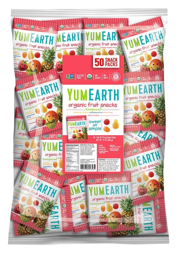 YumEarth Organic Tropical Fruit Snacks