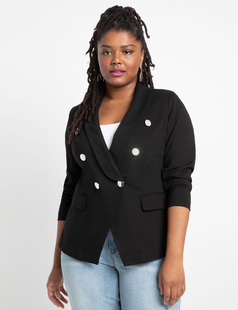 ELOQUII Double Breasted Blazer