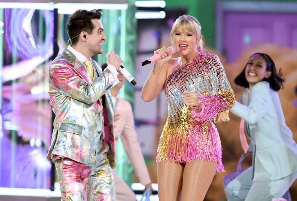 Taylor Swift Billboard Music Awards Rainbow Fringe Dress