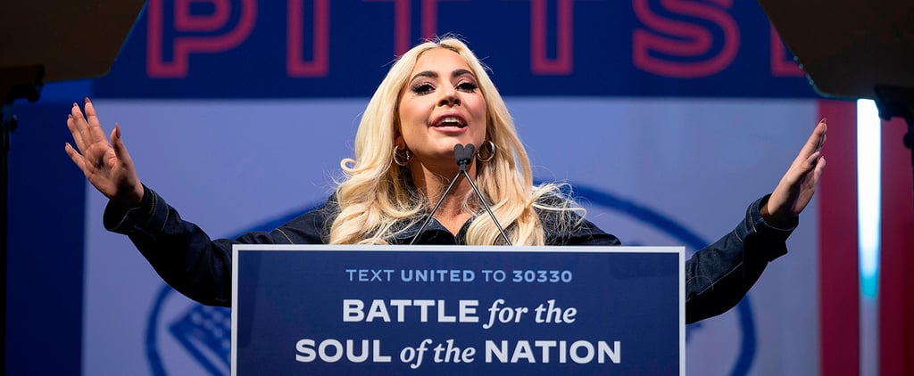 Lady Gaga Criticizes Trump's Offensive Treatment of Women at Biden Rally