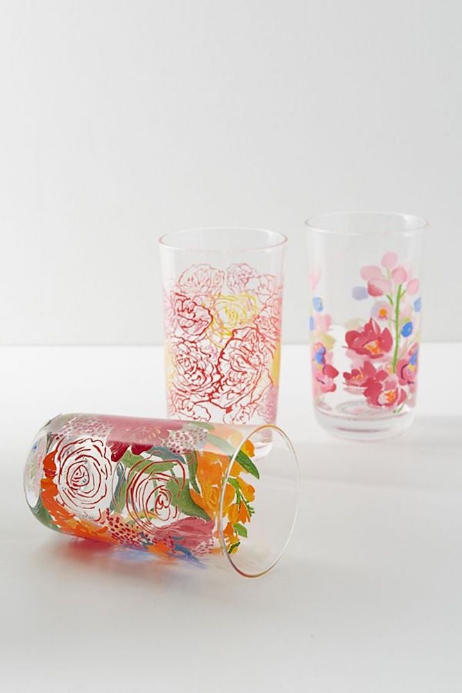 Bridgette Thornton Paint + Petals Juice Glass
