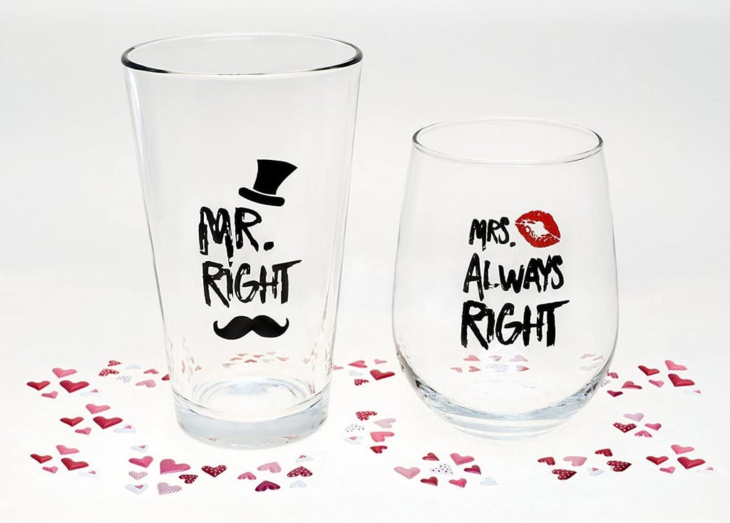 Novelty Wine Glass & Beer Glass Combo