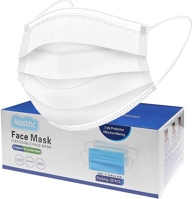 Disposable Face Mask Dust Particle 3Layer Design Mask Best Overstock