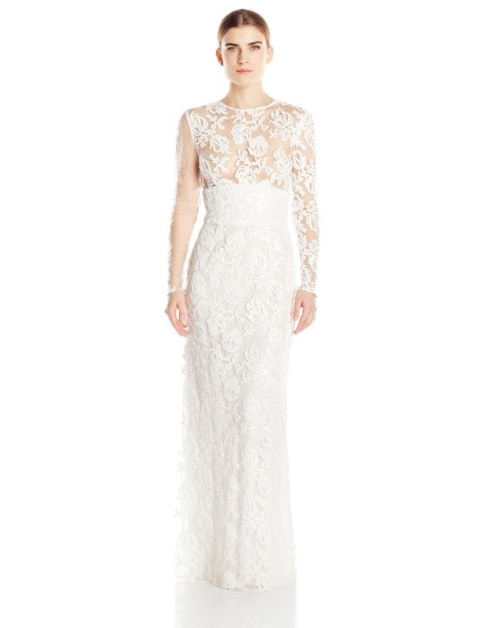 Samantha Sleeper Novelty Lace Bridal Gown ($4,200)