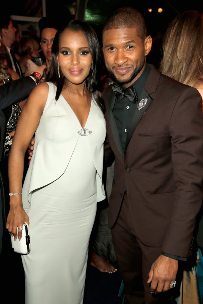 Kerry Washington and Usher got together for a snap.
