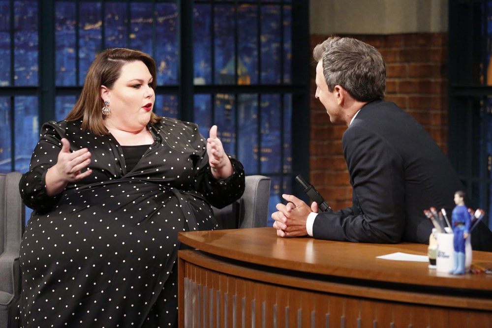 Chrissy Debuted Loft's New Extended Size Collection on Late Night With Seth Meyers