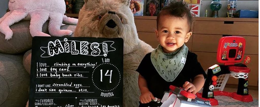 Chrissy Teigen Monthly Photos of Miles