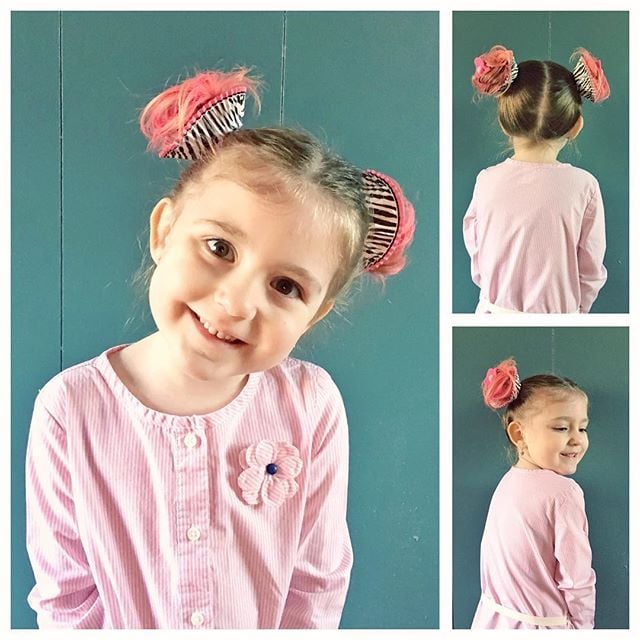 Sweet Cupcakes Crazy Hair Day Ideas POPSUGAR Moms Photo 3