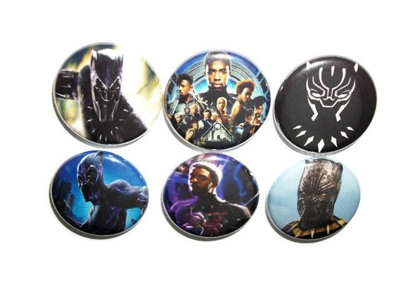 Black Panther Pins