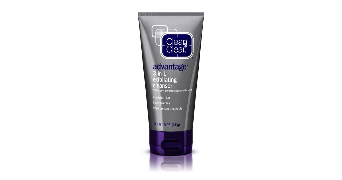 Clean & Clear Advantage 3in1 Exfoliating Cleanser 28 Best Acne
