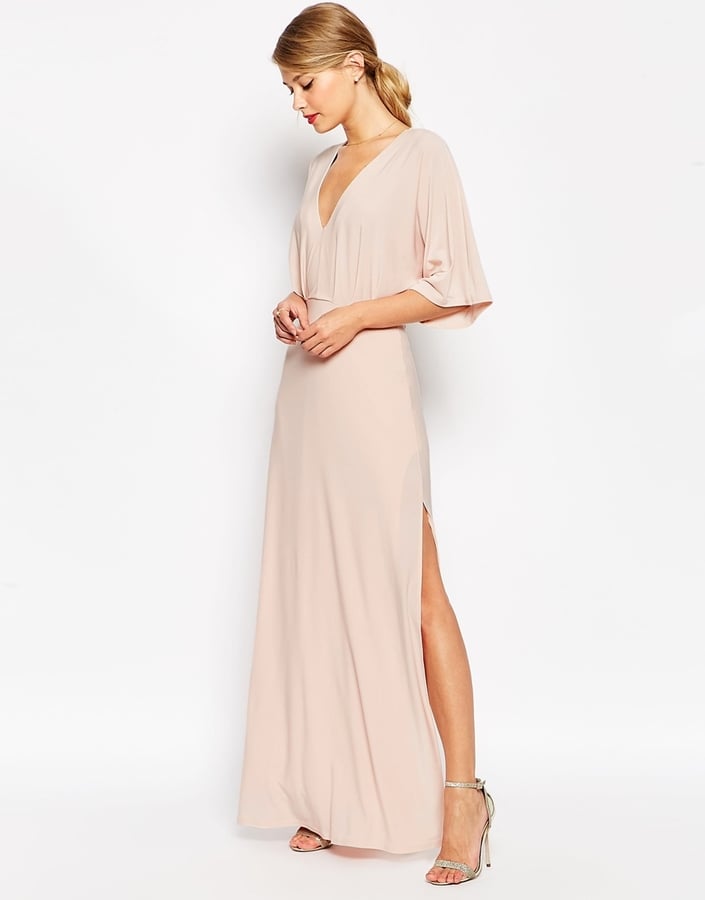 ASOS Kimono Plunge Maxi Dress ($86)
