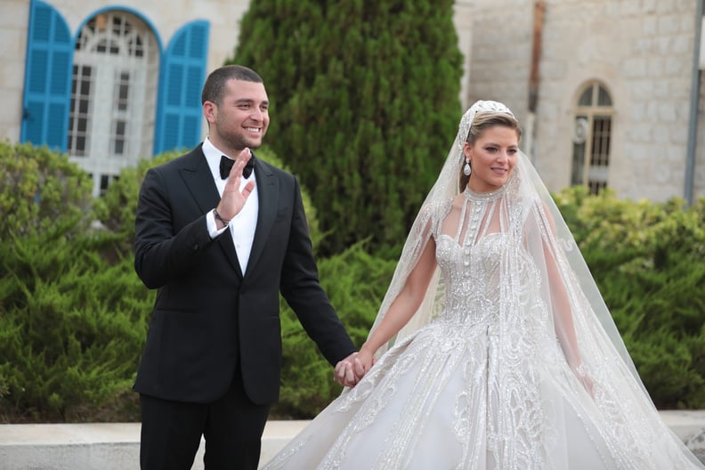 This Bride Wore Not One But TWO ELIE SAAB Wedding Dresses ! 