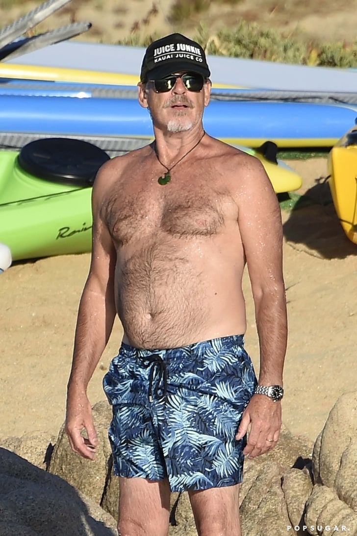 Pierce Brosnan Best Celebrity Shirtless Pictures 2017 POPSUGAR