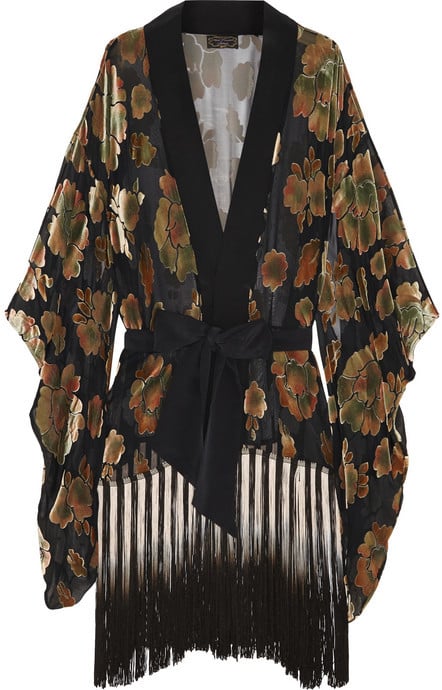 Agent Provocateur Mistie Fringe Robe