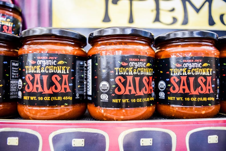 Healthy Snacks at Trader Joe's: Organic Thick & Chunky Salsa