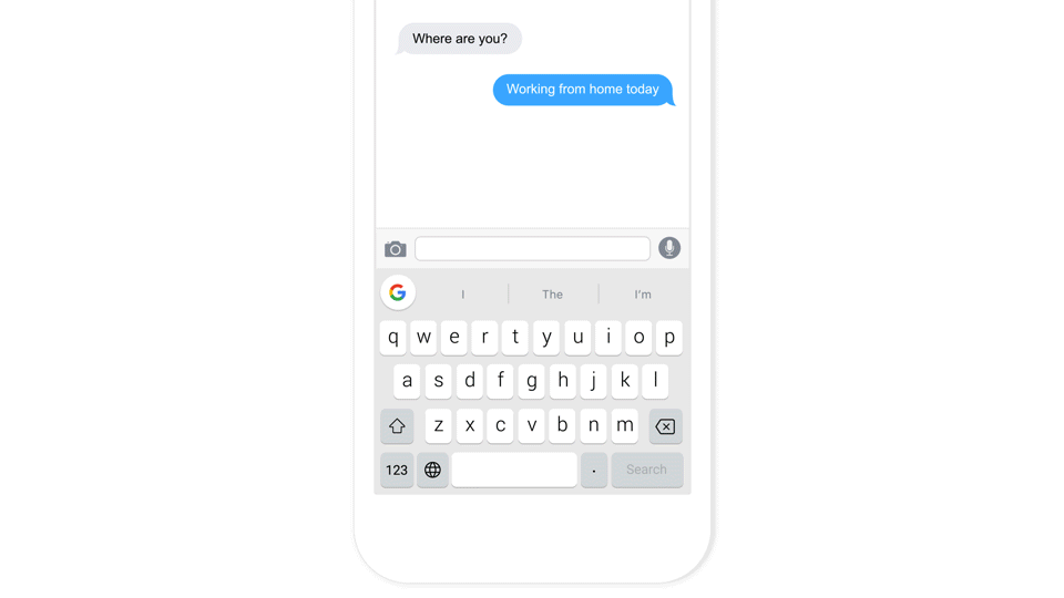 You can easily search for GIFs within Messages.