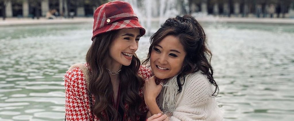 Lily Collins and Ashley Park Friendship Pictures