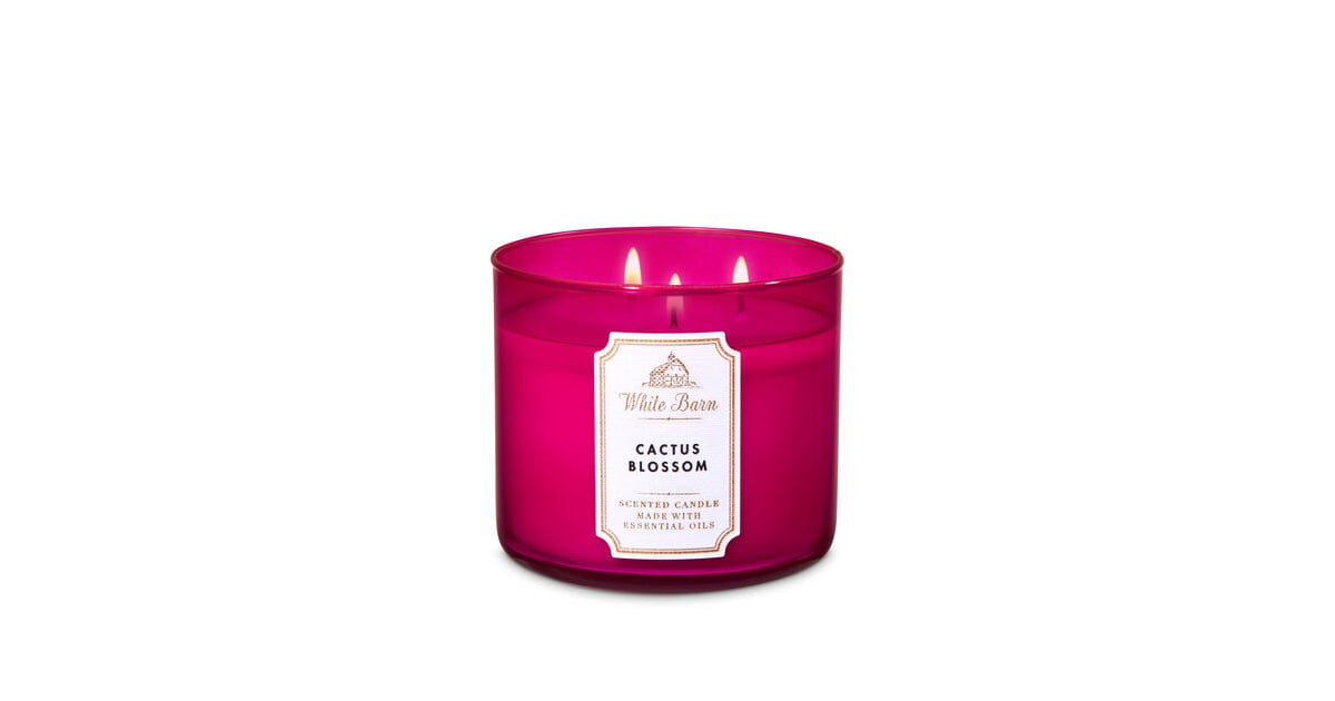 Cactus Blossom 3Wick Candle Best New Candles From Bath & Body Works Spring 2020 POPSUGAR