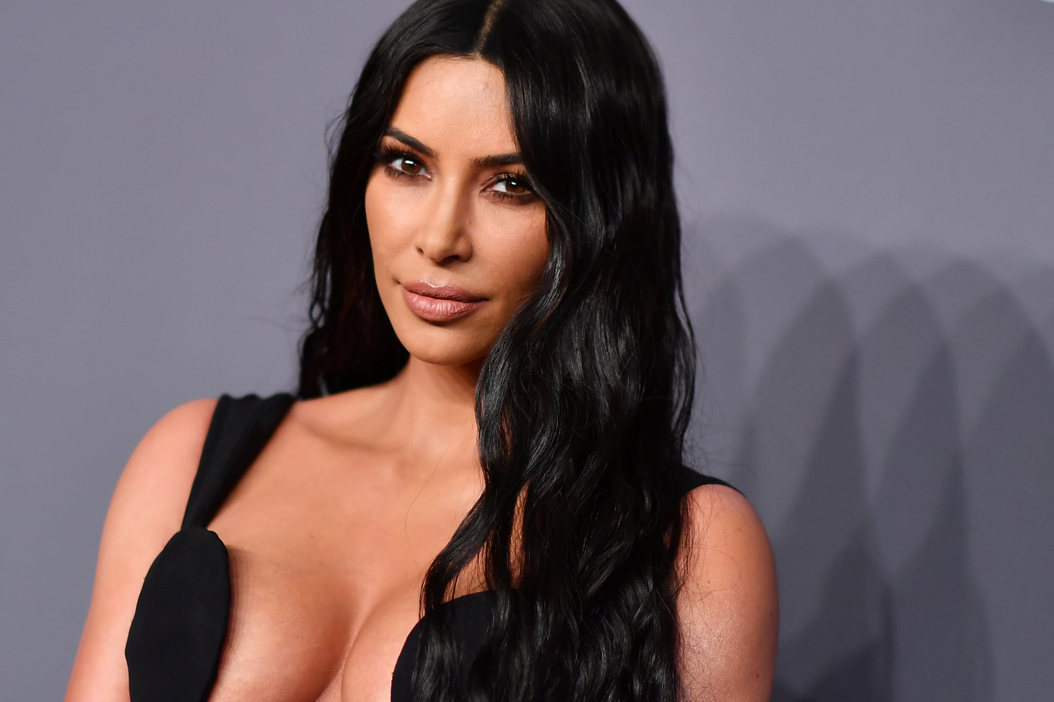 US media personality Kim Kardashian West arrives to attend the amfAR Gala New York at Cipriani Wall Street in New York City on February 6, 2019. (Photo by ANGELA  WEISS / AFP) (Photo by ANGELA  WEISS/AFP via Getty Images)