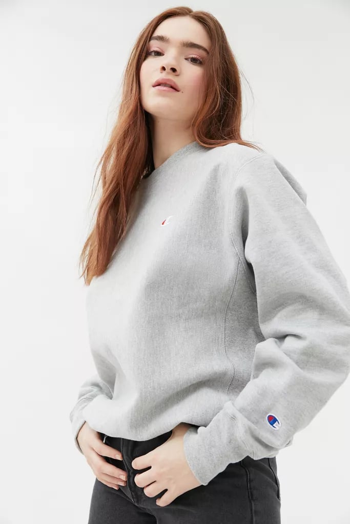 Champion Reverse Weave Boyfriend Crew Neck Sweatshirt