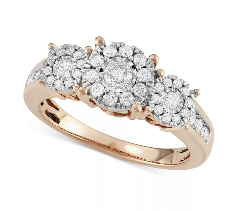 Best Affordable Engagement Ring With Multiple Stones