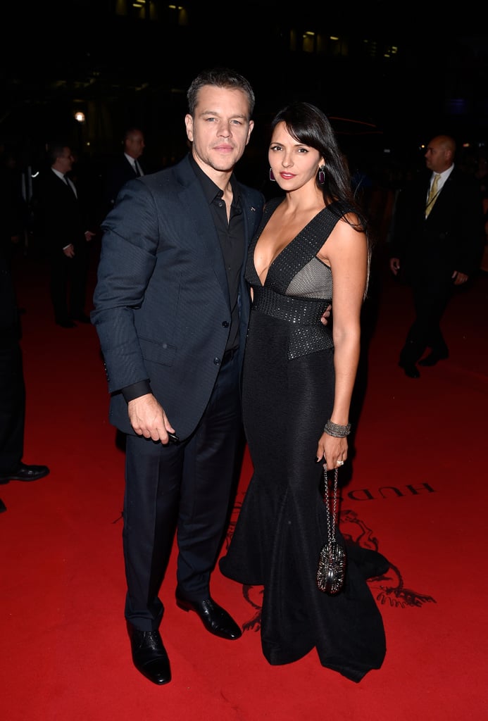 Matt Damon and Luciana Barroso at the TIFF 2015