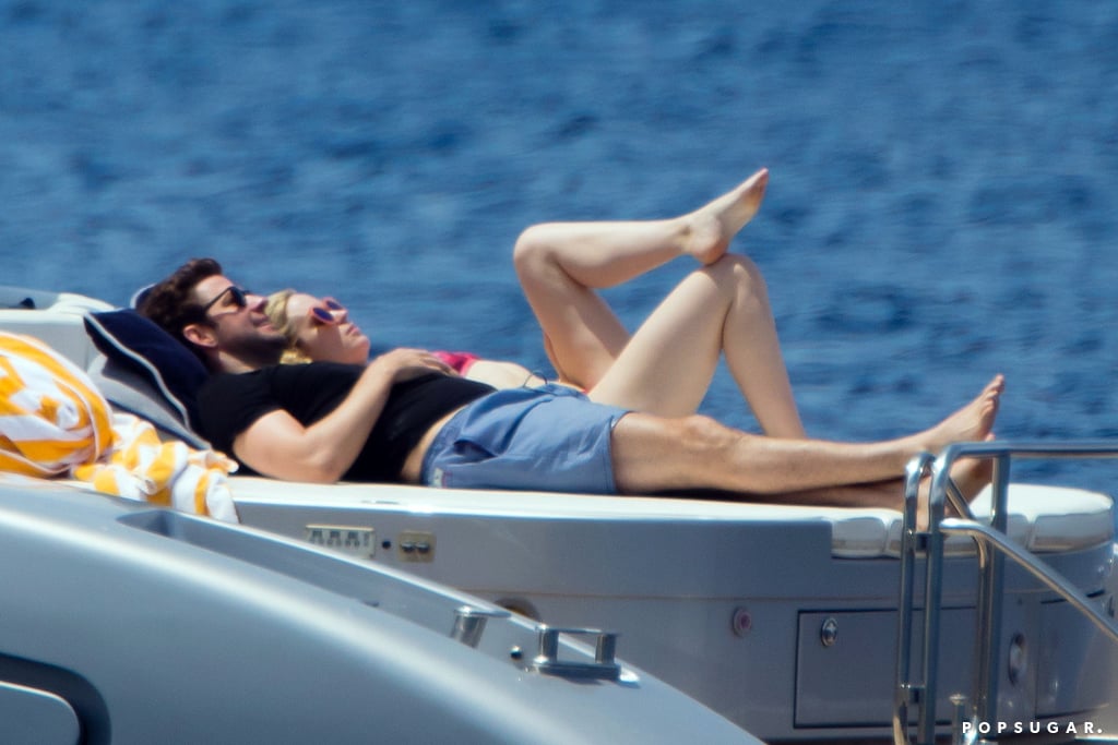 John Krasinski and Emily Blunt at the Beach in Italy 2017