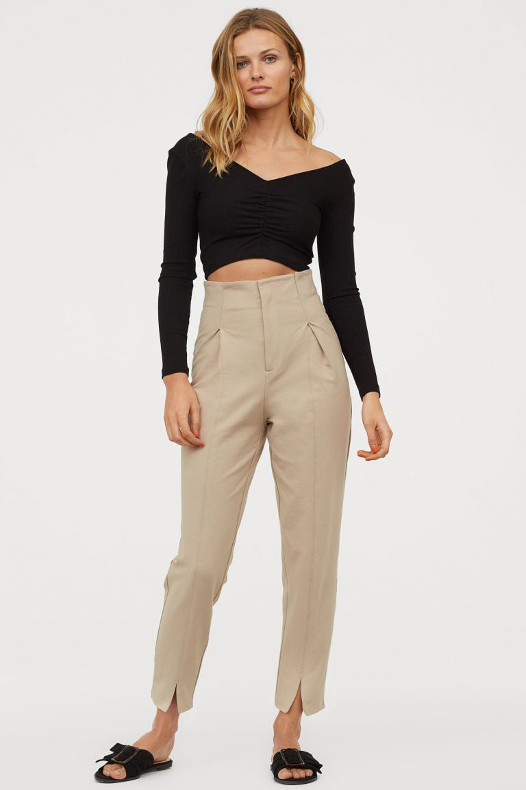 Best Front Slit Pants | POPSUGAR Fashion