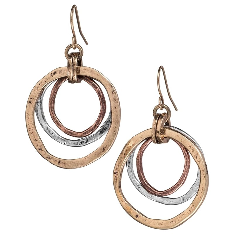 Mixed-Metal Hoops