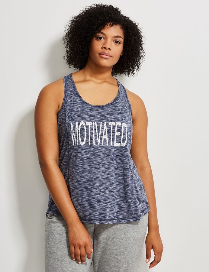 Lane Bryant Wicking Motivated Active Tank