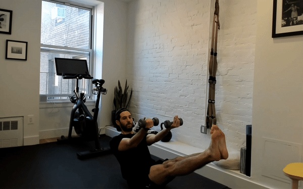 Block 2, Exercise 3: Boat Curl