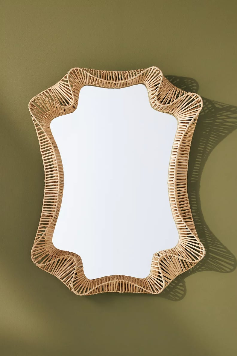 Clemente Rattan Mirror