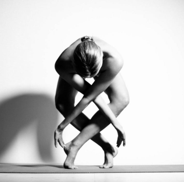 yoga undressed models
