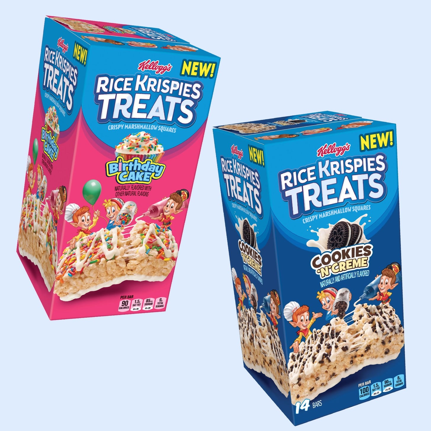 Birthday Cake and Cookies and Creme Rice Krispies Treats POPSUGAR Food