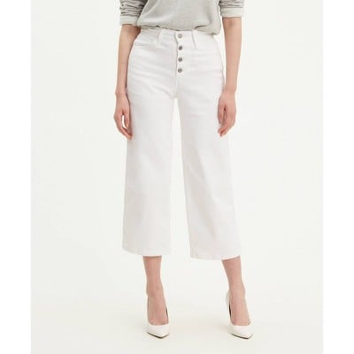 Levi's Ultra-High Rise Wide Leg Cropped Jeans