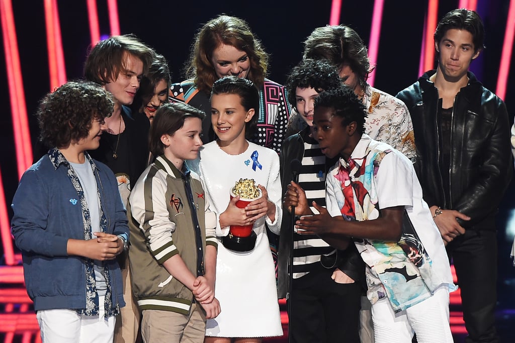 Stranger Things Cast Speech at 2017 MTV Movie and TV Awards POPSUGAR