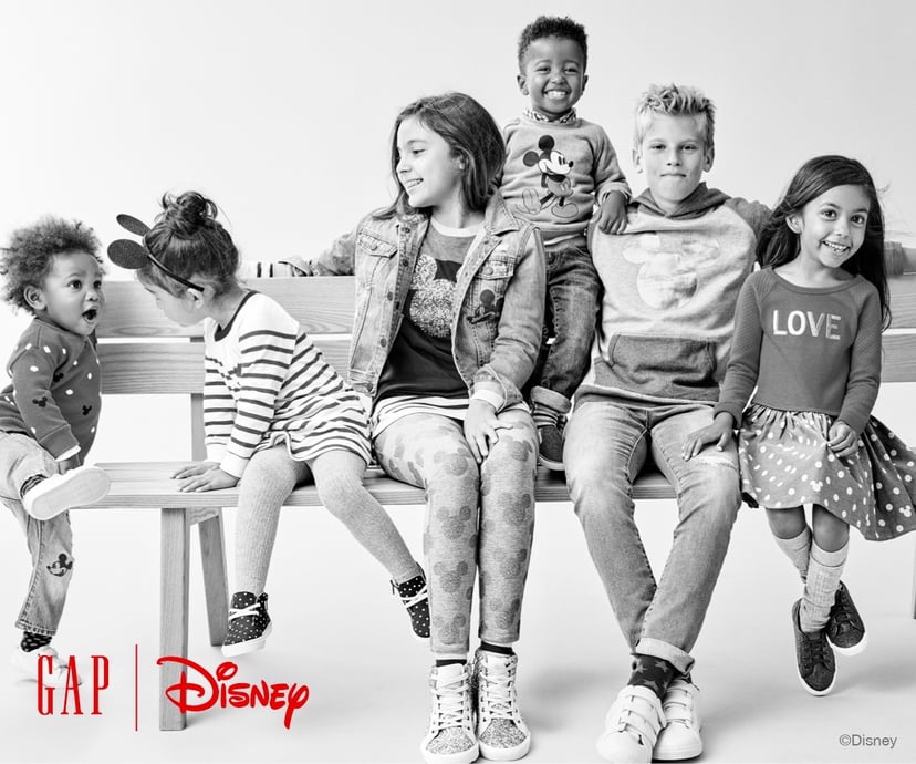 Gap shop disney kids