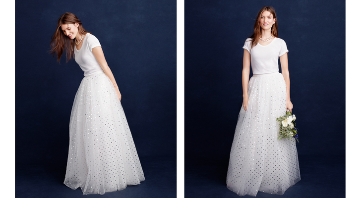 Dalila Tulle Skirt ($750) | J.Crew Wedding Dresses Spring Summer 2016 ...