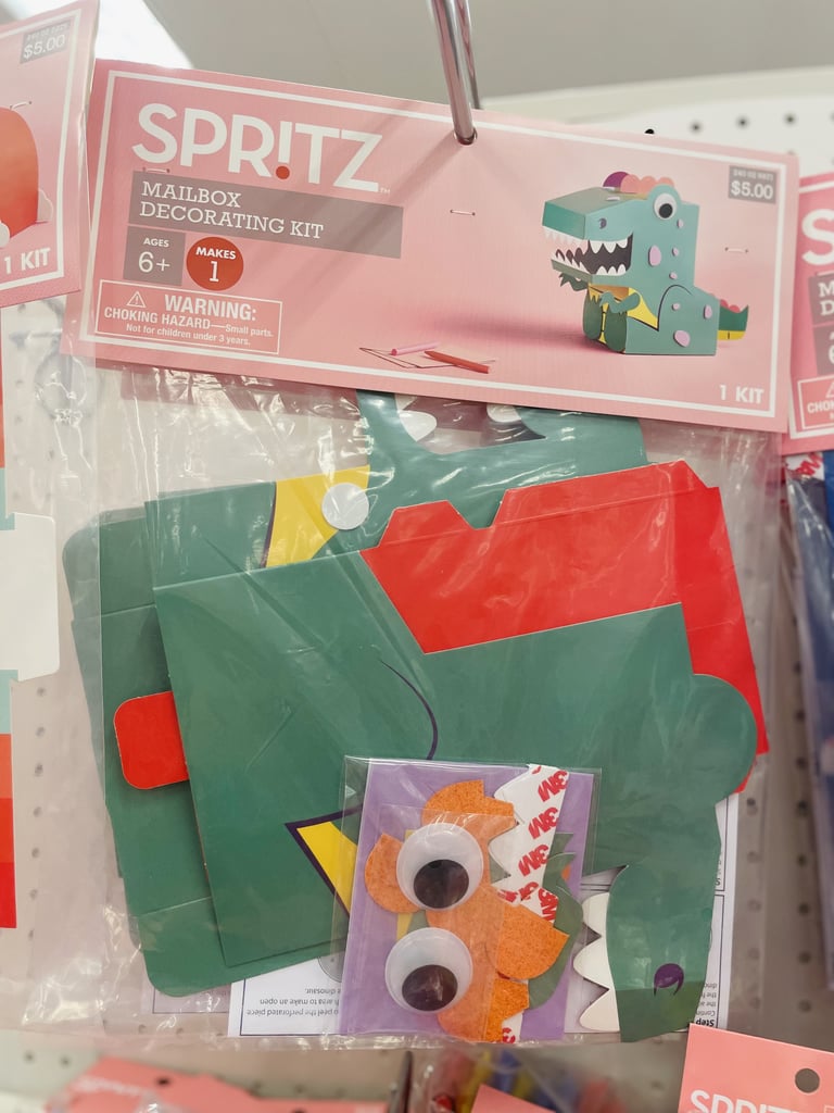 For the Little Ones' Classroom: Spritz Dinosaur Valentine's Day Kids Mailbox Decorating Kit