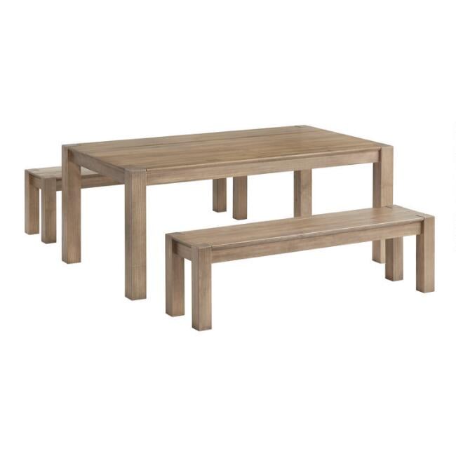 Graywashed Pine Rylie Dining Collection